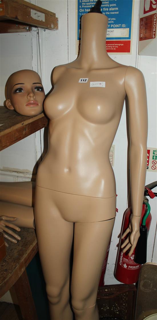 Female shop dummy
